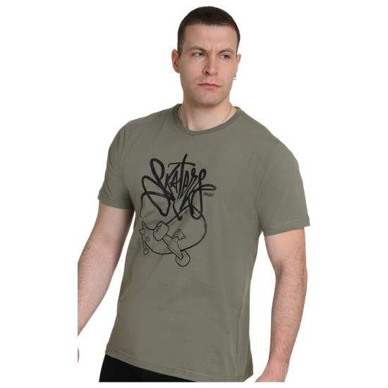 Target Ανδρική κοντομάνικη μπλούζα Skate Single Jersey T-Shirt Target Ανδρική κοντομάνικη μπλούζα Skate Single Jersey T-Shirt